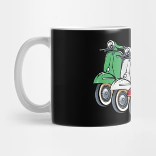 Italy Classic Vespa Scooter Moped Bike Retro Love Vintage Mug